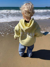 IR KIDS Box Hoodie Lemon x White.