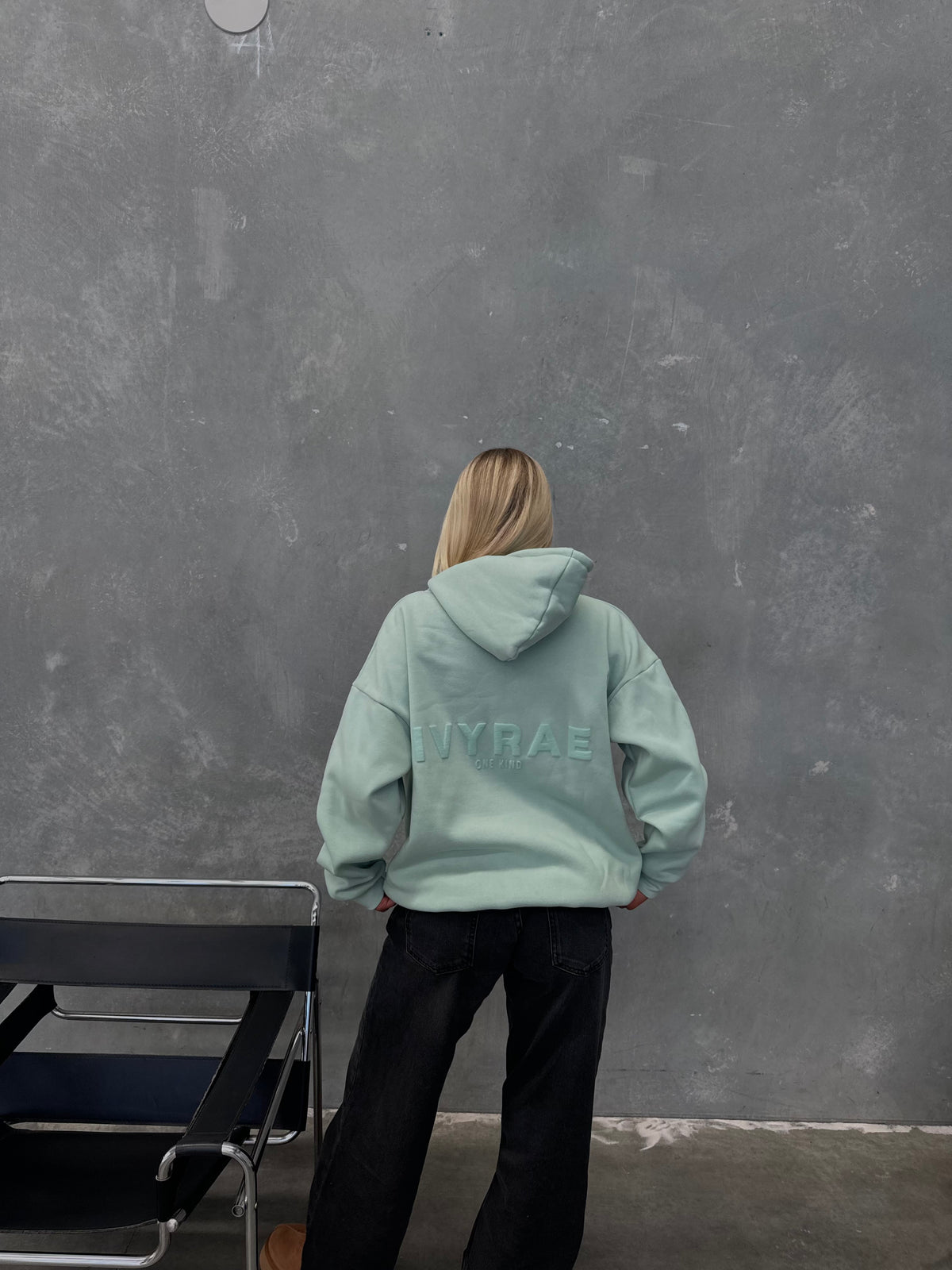 LUXE COLLECTION Box Hoodie Sage X Sage